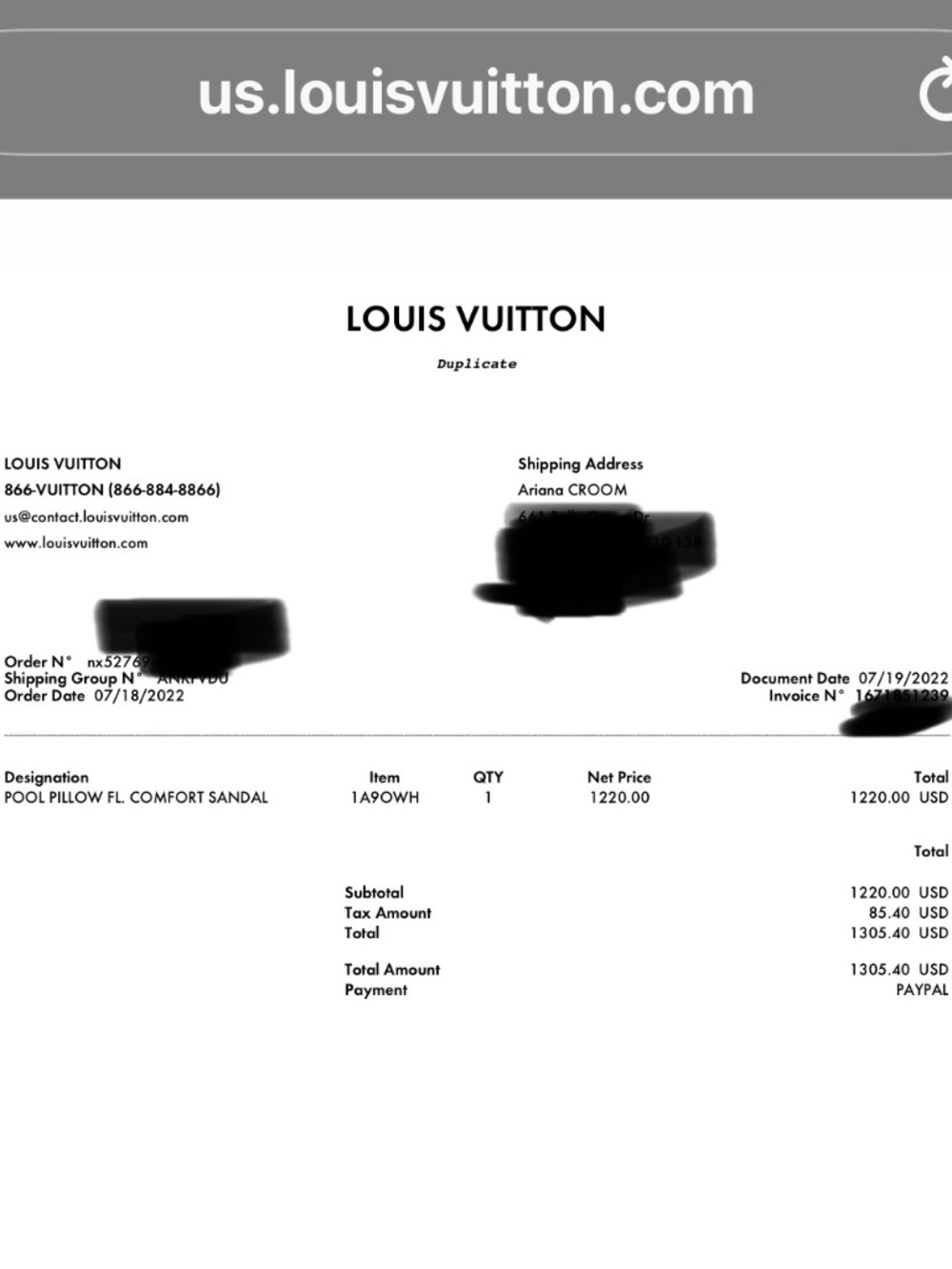 LV Sandals - Picture 6 of 6